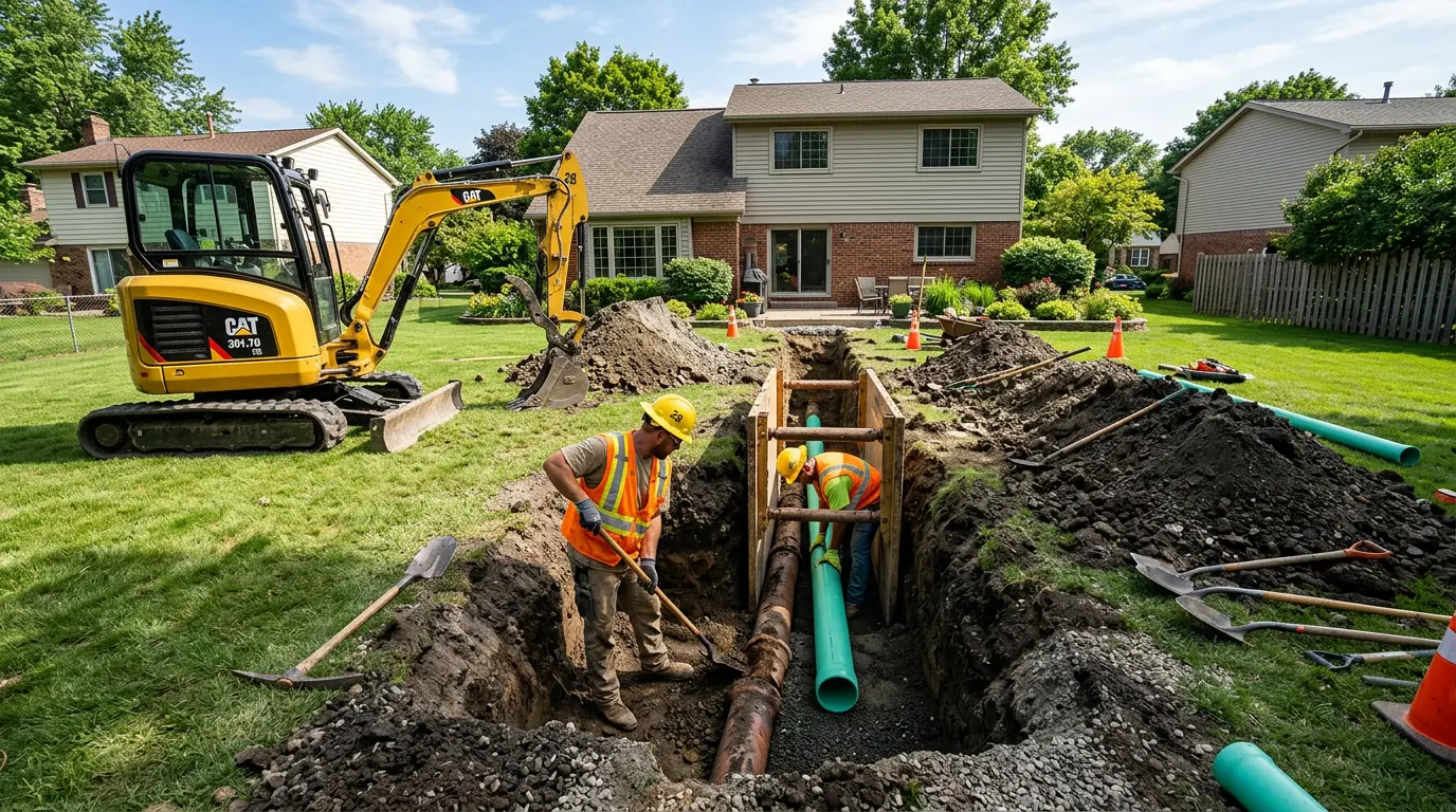 Sewer Cleanout in Batavia, NY